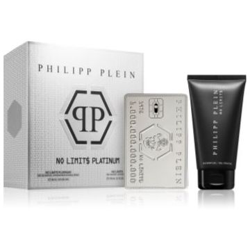 Philipp Plein No Limit$ Platinum set cadou pentru bărbați