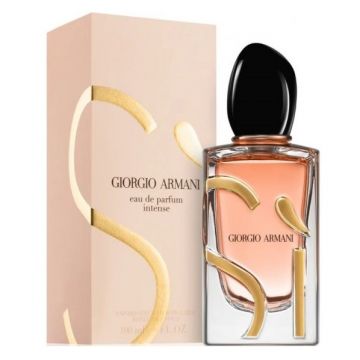 Si Eau de Parfum Intense Giorgio Armani, Femei (Gramaj: 100 ml Refill) de firma original