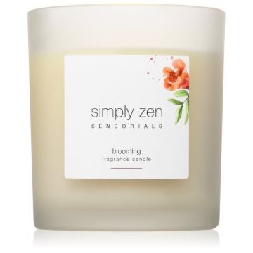 Simply Zen Sensorials Blooming Fragrance Candle lumânare parfumată