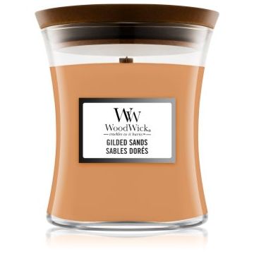 Woodwick Gilded Sands lumânare parfumată