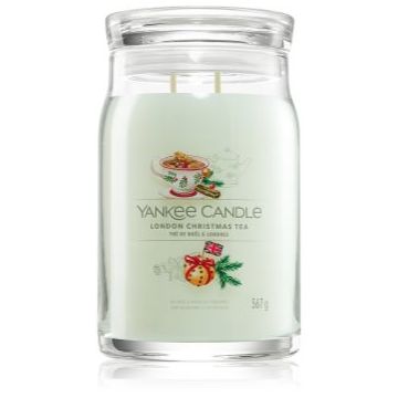 Yankee Candle London Christmas Tea lumânare parfumată