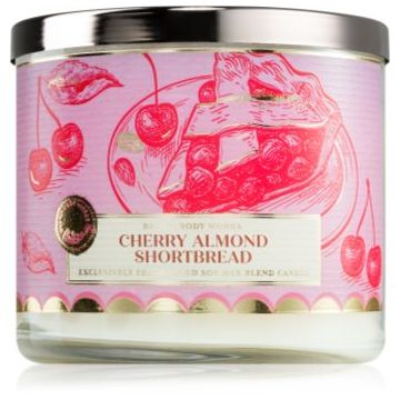 Bath & Body Works Cherry Almond Shortbread lumânare parfumată