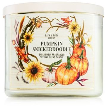 Bath & Body Works Pumpkin Snickerdoodle lumânare parfumată