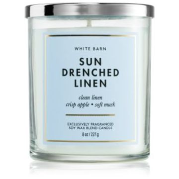 Bath & Body Works Sun-Drenched Linen lumânare parfumată