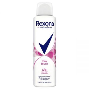 Deodorant Antiperspirant Spray pentru Femei - Rexona MotionSense Pink Blush 48h, 150 ml