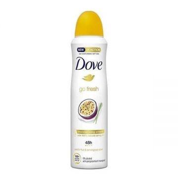 Deodorant Spray - Dove Advanced Care Go Fresh Passion Fruit & Lemongrass, 150 ml