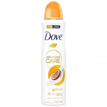 Deodorant Spray - Dove Advanced Care Go Fresh Passion Fruit & Lemongrass, 150 ml