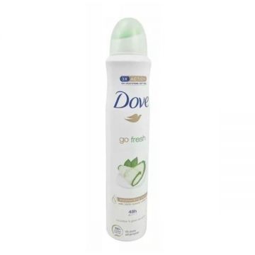 Deodorant Spray - Dove Go Fresh Cucumber & Green Tea, 200 ml