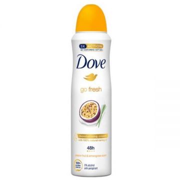 Deodorant Spray - Dove Go Fresh Passion Fruit & Lemongrass, 150 ml