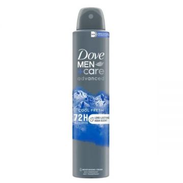 Deodorant Spray pentru Barbati - Dove Men +Care Advanced 72h Protection Cool Fresh, 200 ml