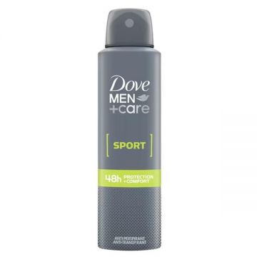 Deodorant Spray pentru Barbati - Dove Men +Care Sport 48h Protection+Comfort, 150 ml