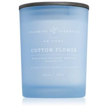 DW Home Charming Farmhouse Cotton Flower lumânare parfumată