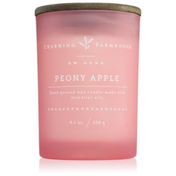 DW Home Charming Farmhouse Peony Apple lumânare parfumată