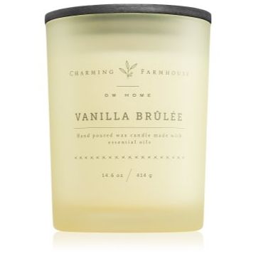 DW Home Charming Farmhouse Vanilla Brûlée lumânare parfumată