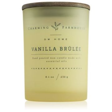 DW Home Charming Farmhouse Vanilla Brûlée lumânare parfumată