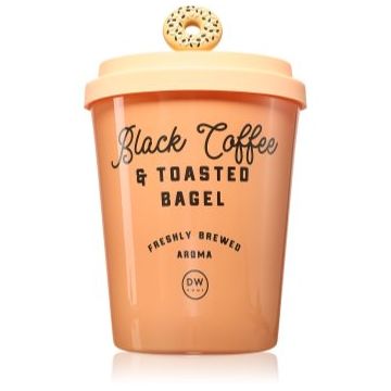 DW Home Cup Of Joe Black Coffee & Toated Bagel lumânare parfumată