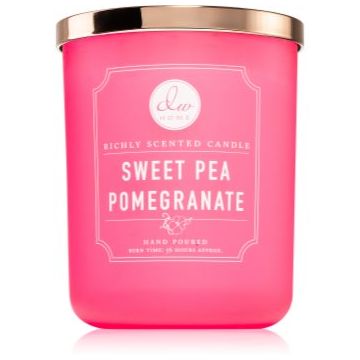 DW Home Signature Sweet Pea Pomegranate lumânare parfumată I.