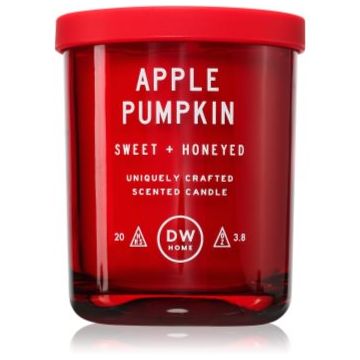 DW Home Text Apple & Pumpkin lumânare parfumată