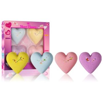 I Heart Revolution Fizzer Kit Hearts set cadou pentru baie