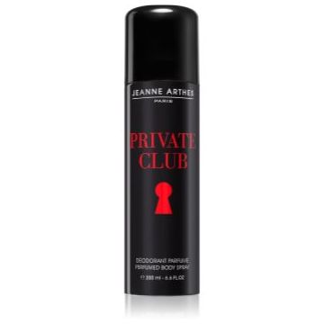 Jeanne Arthes Private Club deodorant spray pentru bărbați