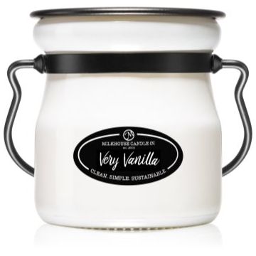 Milkhouse Candle Co. Creamery Very Vanilla lumânare parfumată Cream Jar