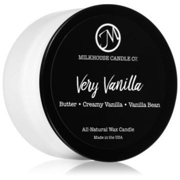 Milkhouse Candle Co. Creamery Very Vanilla lumânare parfumată Sampler Tin