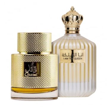 Pachet 2 parfumuri Qaaed 100 ml si I Am The Queen 100 ml