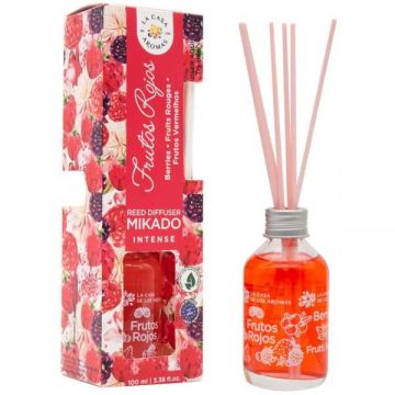 Parfum de Camera Intens Fructe Rosii Mikado, 100 ml