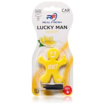 VINOVE Real Fresh Lucky Man Lemon parfum pentru masina