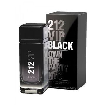 Apa de parfum Carolina Herrera 212 VIP Black Men, 100 ml, pentru barbati la reducere