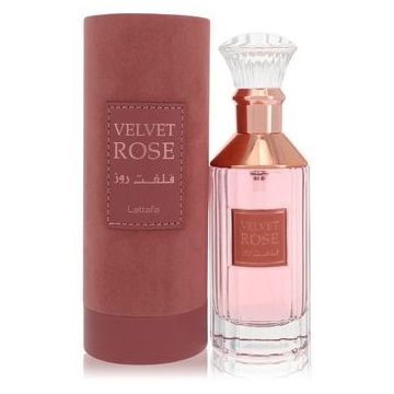 Apa de parfum Lattafa Velvet Rose, 100 ml, pentru femei