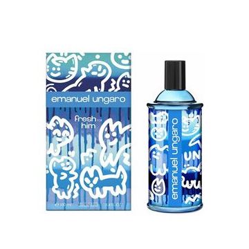 Apa de toaleta Emanuel Ungaro Fresh for Him, 100 ml, pentru barbati