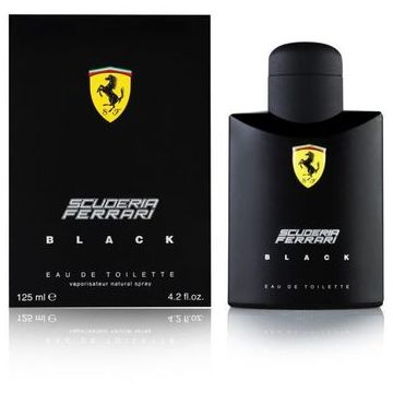 Apa de toaleta Ferrari Scuderia Black, 125 ml, pentru barbati