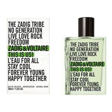 Apa de toaleta Zadig & Voltaire This is Us!, 50 ml, unisex