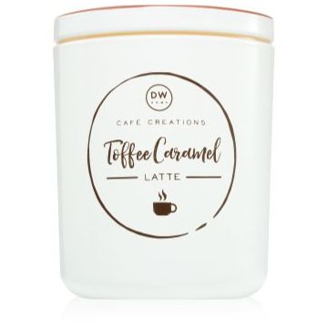 DW Home Cafe Creations Toffee Caramel Latte lumânare parfumată