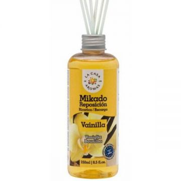 Rezerva Parfum de Camera cu Betisoare Rattan Vanilie Mikado, 250 ml