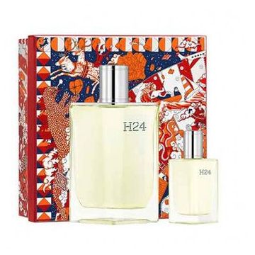 Set cadou Hermes H24 (Apa de toaleta 100 ml + Apa de toaleta 12.5 ml), pentru barbati