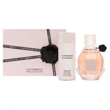 Set cadou Viktor & Rolf Flowerbomb (Apa de parfum 50 ml + Lotiune de corp 50 ml), pentru femei