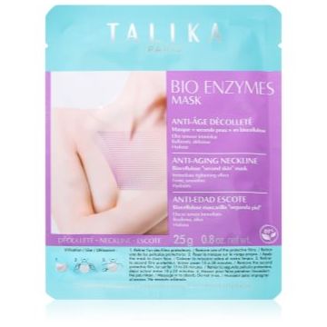 Talika Bust Phytoserum mască textilă iluminatoare decolteul si bustul