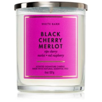 Bath & Body Works Black Cherry Merlot lumânare parfumată