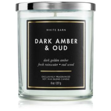 Bath & Body Works Dark Amber & Oud lumanare