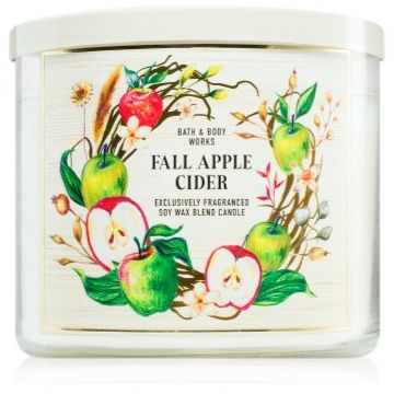 Bath & Body Works Fall Apple Cider lumânare parfumată