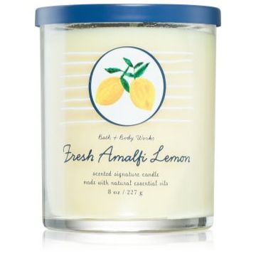 Bath & Body Works Fresh Amalfi Lemon lumânare parfumată