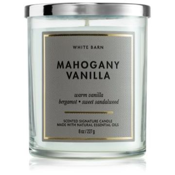 Bath & Body Works Mahogany Vanilla lumânare parfumată