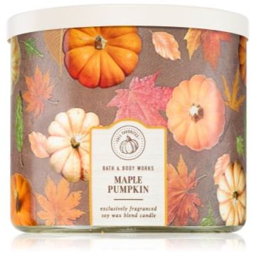 Bath & Body Works Maple Pumpkin lumânare parfumată