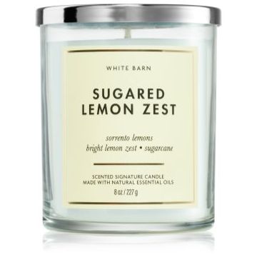 Bath & Body Works Sugared Lemon Zest lumânare parfumată