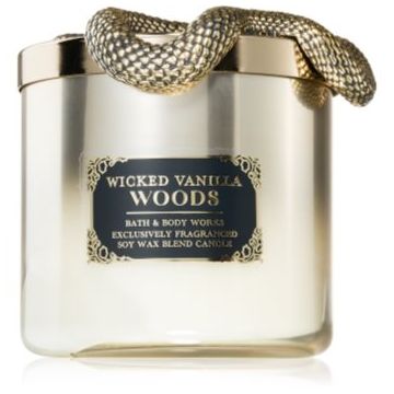 Bath & Body Works Wicked Vanilla Woods lumânare parfumată