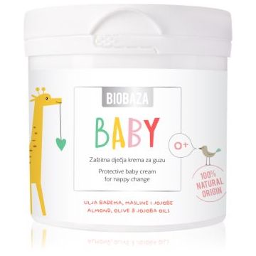 BIOBAZA Baby cremă de protecție împotriva petelor inflamate