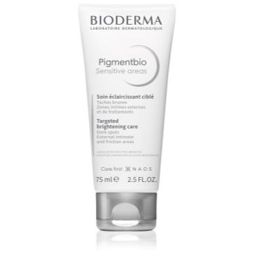 Bioderma Pigmentbio Sensitive Areas cremă de corp, cu efect de iluminare impotriva petelor intunecate