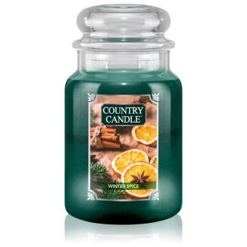 Country Candle Winter Spice lumânare parfumată